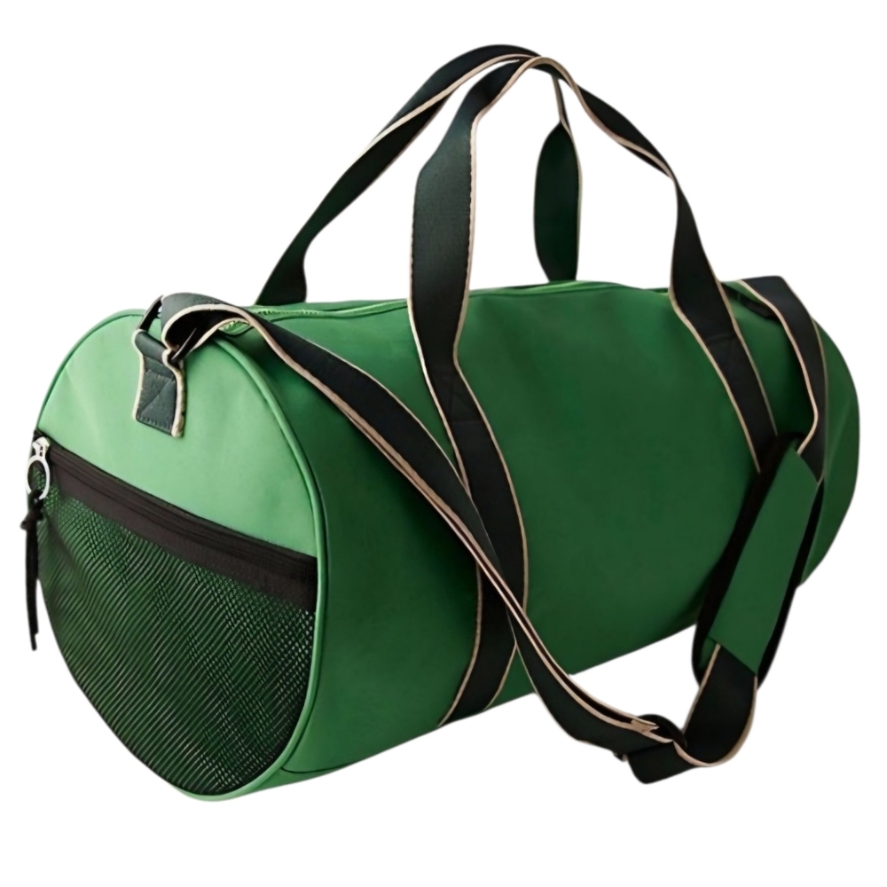 Free People Movement Good Sport Duffel Bag Green Gym Travel One Size NWT - Picture 3 of 9